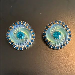 Vintage 1950s designer earrings by Ed Lee